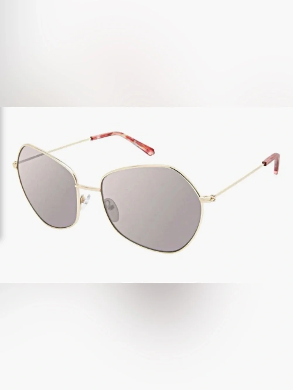 Prive Revaux Women's After Party Champagne Gold - Grey Polarized Sunglasses NWT